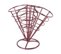 EYRMQWJPC Ice Cream Cone Holders, Ice Cream Cone Holder Multicolor 20.5x11.3cm With 9.4cm Basket(Red)