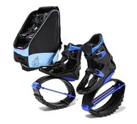 EYRMQWJPC Kangaroo Bounce Shoes Kangaroo Jump Shoes Multicolor Multiple Sizes With Bag And 3 Pcs Springs For Adults Youth(Black,S)