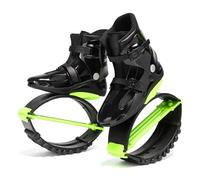 EYRMQWJPC Kangaroo Bounce Shoes Kangaroo Jumping Shoes Black Green Multiple Sizes(M)