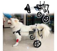 EYRMQWJPC Lightweight Dog Wheelchair Adjustable Lightweight Dog Wheelchair For Back Legs Multiple Sizes Aluminum Pet Mobility Aid(Size L)