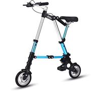 EYRMQWJPC Lightweight Folding Bike, Folding Bike Lightweight Aluminum Quick Fold Portable