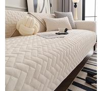 EYRMQWJPC Rabbit Plush Sofa Cover ， Slipcovers For 2 3 4 Seater Sofas And L Shape Armchairs Multicolor Multiple Sizes(C,90 * 70cm/35.4 * 27.6in)