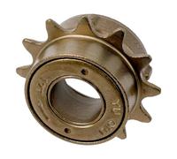 EYRMQWJPC Single Speed Bicycle Freewheel, 1pc Bicycle Flywheel 12T Freewheel Steel Thread Inner Diameter 3.4cm/1.34in