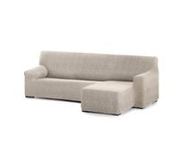 Eysa 3D chaise longue super bielastic sofa cover, short arm, right front view, colour 0