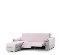 Eysa Bianco Sofa Cover Non-Slip Chaise Longue Relax Mini Left C/02, Front View
