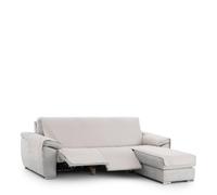 Eysa Bianco Sofa Cover Non-Slip Chaise Longue Relax Right C/01, Front View