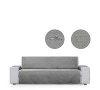 Eysa Genna Sofa Cover Practical Stain Resistant 2 Seater Grey