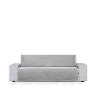 Eysa Genna Sofa Cover Practical Stain Resistant 2 Seater Light Grey