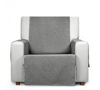 Eysa Genna Sofa Protector or Practical Anti-Stain Sofa Cover 1 Seater Grey