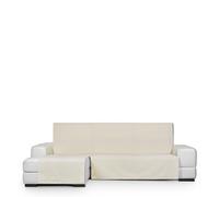 Eysa Genna Stain Resistant Sofa Cover for Chaise Longue Left Side Ecru