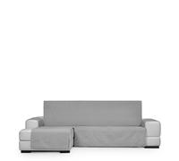Eysa Genna Stain Resistant Sofa Cover for Chaise Longue Mini Left Side Light Grey