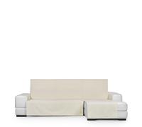 Eysa Genna Stain Resistant Sofa Cover for Chaise Longue Mini Right Side Ecru