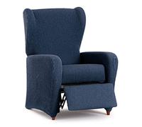 Eysa Llion Sofa Cover, Lycra, Blue 3, 1 Seater