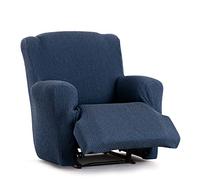 Eysa Llion Sofa Cover, Lycra, Blue 3, 1 Seater