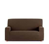 Eysa Llion Sofa Cover, Lycra, Brown 7, 2 Seater