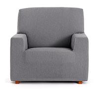 Eysa Llion Sofa Cover, Lycra, Grey 6, 1 Seater