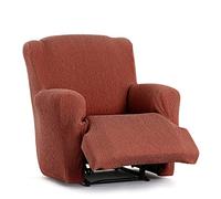 Eysa Llion Sofa Cover, Lycra, Orange 9, 1 Seater