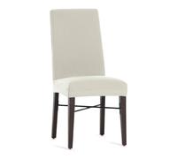 Eysa Pack of 2 Bi-Elastic Chair Covers with Backrest Ecru Design Harlem Design
