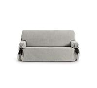 Eysa Rabat adjustable universal sofa cover with ties 2 seaters color 56/light grey