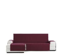 Eysa Rabat practica chaise longue cover 240cm., color 08/bordeaux, left-frontal view