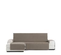 Eysa Rabat practica chaise longue cover 240cm., color 11/vison, left-frontal view