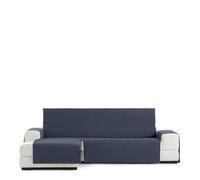 Eysa Rabat practica chaise longue cover 290cm., color 03/blue, left-frontal view