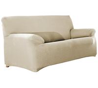 Eysa Sucre Sofa Cover, Polyester, Ecru, Three_Seats