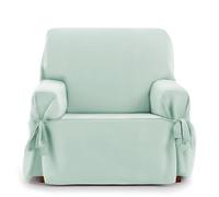 Eysa Universal Adjustable Sofa Cover with Ties East 1 Seater Colour 04/Marine Water