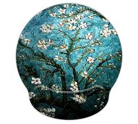 eyscar Mouse Pads for Computers Van Gogh Ergonomic Memory Foam Nonslip Wrist Support-Lightweight Rest Mousepad for Office,Gaming,Computer, Laptop & Mac,Pain Relief,at Home Or Work