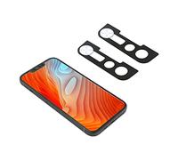 EYSOFT Webcam Cover, Compatible with iPhone 13 Series, Protects Privacy, Not Affecting Face ID, 2 Pack - Silver