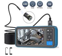 EYTFYZGL 8mm Industrial Endoscope Camera, Dual 1080p Lens Borescope Camera, 6 Adjustable LED Lights, Perfect For Plumbing, HVAC, Home, Vent & Sewer Inspections