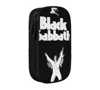EYTFYZGL Black Sabbath Pencil Case with Magnetic Closure - Quick-Access Design for Pens, Sticky Notes, Paper Clips
