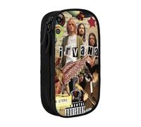 EYTFYZGL Nirvana Pencil Case Compact Zipper Pouch - Double Layer Design for Stationery, Art Supplies, Cosmetics Storage