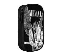 EYTFYZGL Nirvana Pencil Case Compact Zipper Pouch - Double Layer Design for Stationery, Art Supplies, Cosmetics Storage