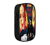 EYTFYZGL Ozzy Osbourne Pencil Case for Creative Professionals - 10+ Slots for Markers, Highlighters, Brush Pens
