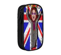 EYTFYZGL Ozzy Osbourne Pencil Case for Emergency Kits - Durable Zipper Bag for First Aid, Pens, Flashlights (Portable)