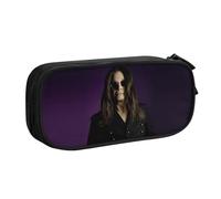 EYTFYZGL Ozzy Osbourne Pencil Case for Holiday Gifts - Festive Custom Print Oxford Fabric with Zipper Closure