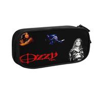 EYTFYZGL Ozzy Osbourne Pencil Case Gift Set with Custom Print - Lightweight Oxford Fabric for Students, Travelers, Professionals