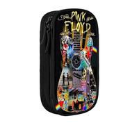 EYTFYZGL Pink Floyd Pencil Case for Art Class Essentials - 10+ Slots for Brushes, Markers, Pencils (Durable Oxford)