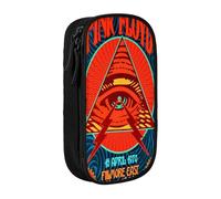 EYTFYZGL Pink Floyd Pencil Case Travel-Size Organizer - Compact Zipper Design Fits in Purses, Backpacks, Suitcases