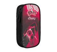 EYTFYZGL Travis Scott Pencil Case for Sewing Kits - Compact Organizer with Mesh Pockets for Needles, Thread, Scissors