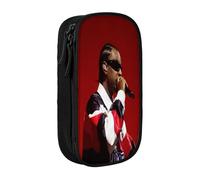 EYTFYZGL Travis Scott Pencil Case Large Capacity Storage - 2 Zipper Pockets for Art Tools, Toiletries, Tech Gadgets