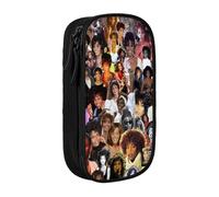 EYTFYZGL Whitney Houston Pencil Case with Built-in Sharpener - All-in-One Storage for Pencils, Erasers, Rulers (School Use)