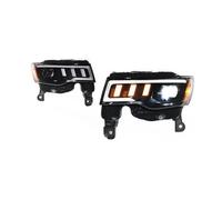 EYTHUCS Replacement parts Compatible With Jeep For Grand For Cherokee 2014-2022 Headlamp Assembly Upgrade Projector Lens Accessories Kit Car Styling Headlights 2pcs