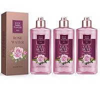 Eyüp Sabri Tuncer Pure Rose Water Facial Toner without Alcohol - Rose Water for Face I Rose Hydrolate 100% I Rose Petal Water Toner I Gülsuyu Rose Water - Rosewater Make-Up Remover 3 x 350 ml
