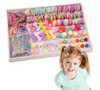 EYWILYWI 1191 Pcs MINI Baby Hair Ties Gift Set Hair Accessories Baby Little Girls Hair Clips,Elastic Bands Cute Bows Ties Toddlers,Cartoon Clip Barrettes Hair Accessories Set. (pink)
