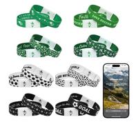 EYxsaxenk NFC Bible Verse Bracelet Religious Daily Bible Verse Nfc Bracelets Inspirational Christian Friendship Accessory Men Women Teen Birthday Jewelry Gift Party Supplies, One Size, Polyester, no