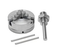 EYYVRE Mini Lathe Chuck Set, Z011 Extension Three Four Jaw Chuck and Connecting Rod Set, Electric Drill Chuck