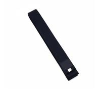 EYZJQSTUV Martial Arts Karate Belt, Polyester Cotton Black Martial Arts Belt 2.8-3.2m 4-5cm Gold Embroidery(Width 4cm)