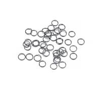 EYZJQSTUV Stainless Steel Open Jump Rings ， Jump Rings 200 pcs Stainless Steel 3-10mm Round Split Multicolor DIY Jewelry Connector(Color 11,5mm X 200pcs)